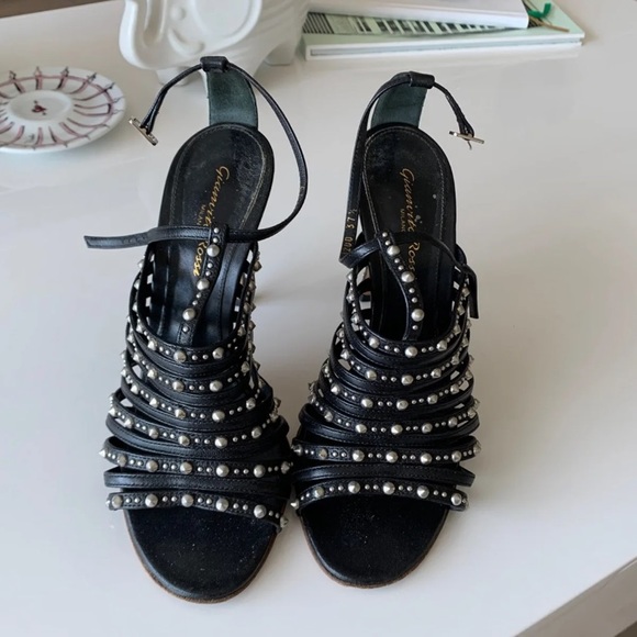 Authentic Gianvitto Rossi Studded Sandals - Picture 2 of 7